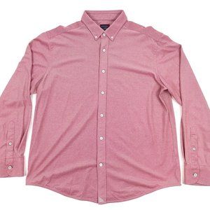 UNTUCKit Men's XL Red Long Sleeve Button Shirt